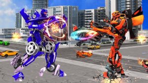 Robot Car Transformation 3D Arcade