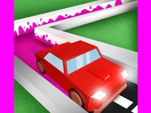 Car Driving Paint 3D Online Game