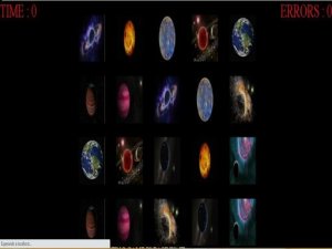 Memorize the Planets Online Puzzle Game