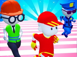 Knockout Fall Guys 3D Run - Royale Race Online Game