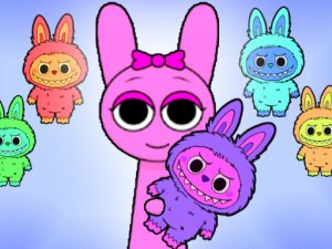 Steal Labubu Sprunki! Online Game