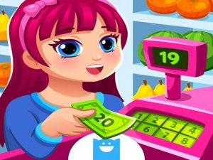 Supermarket Game Help Mom with the Shopping Online