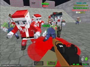 Pixel Wars Apocalypse Zombie Blocky Combat Online Game