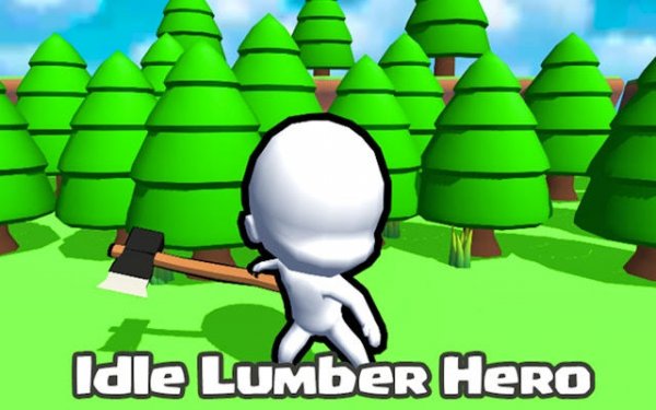 Idle Lumber Hero: Wood Chopping Clicker Online Game