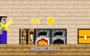 Noobcraft House Escape Adventure Game