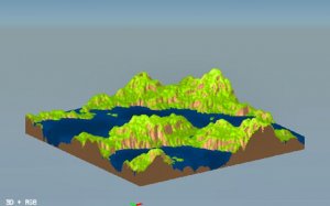 3D Terrain Generator - Procedural Landscape Creator Online Game