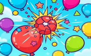 Balloon Pop Frenzy: Tap & Burst Arcade Game