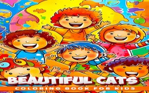 Beautiful Cats Coloring Book - Free Online Coloring Game