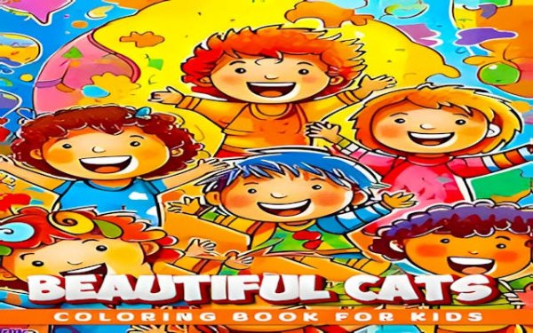 Beautiful Cats Coloring Book - Free Online Coloring Game
