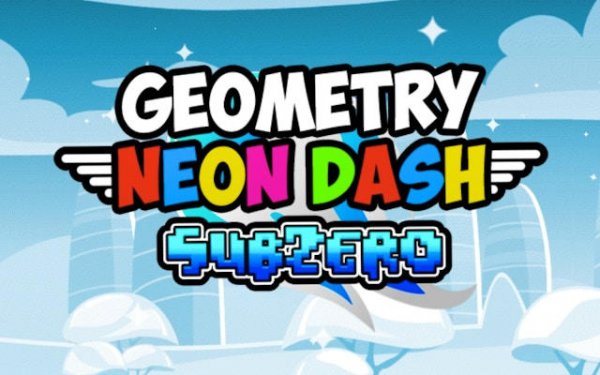 Geometry Neon Dash Subzero: Frosty Neon Runner Online Game