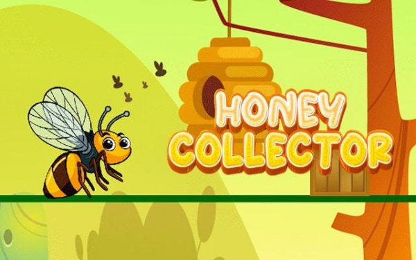 Honey Collector Bee Game - Free Online Platformer