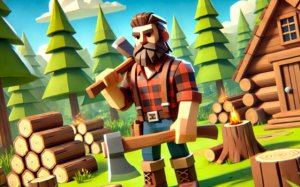Chop Hero: Lumberjack Idle Tycoon Online Game