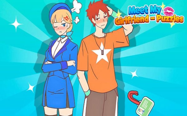 Meet My Girlfriend: Love Story Puzzle Game