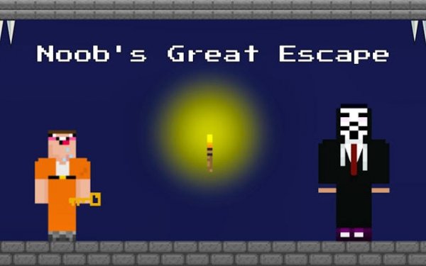 Noob's Great Escape: Puzzle Adventure Online Game