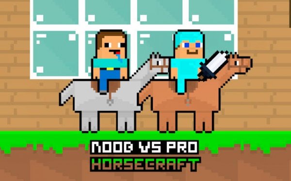 Noob vs Pro HorseCraft Adventure Online Game