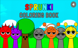 Sprunki Coloring Book Online Game