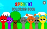 Sprunki Coloring Book Online Coloring Game