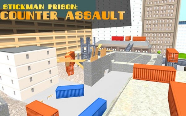 Stickman Prison Counter Assault - 3D Action Precision Fighter Online Game