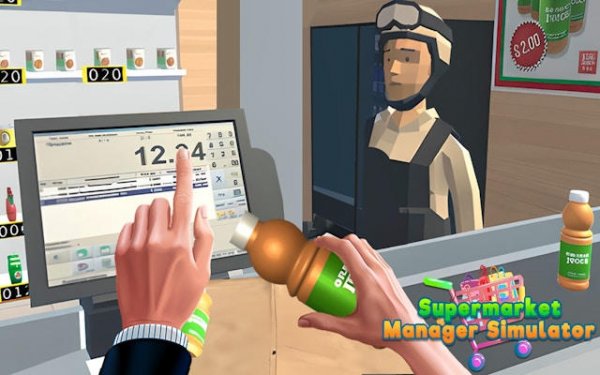 Supermarket Manager Simulator - Tycoon Game