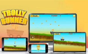 Trolly Runner: Projectile Cart Adventure Arcade Game