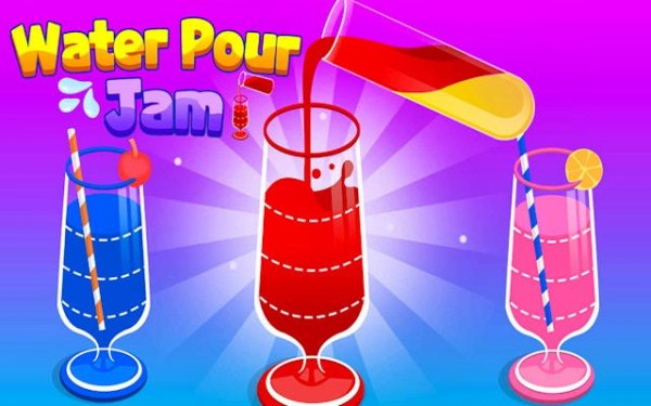 Water Pour Jam: Color Sorting Puzzle Game