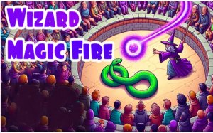 Wizard Magic Fire Pro: Arcade Spellcaster Online Game - Arcade Game