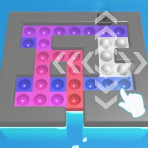 Bubble Maze Puzzle Game