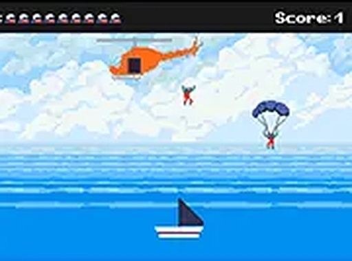 Dangerous Parachute Online Game