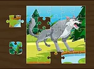 Wild Canine Photo Puzzle