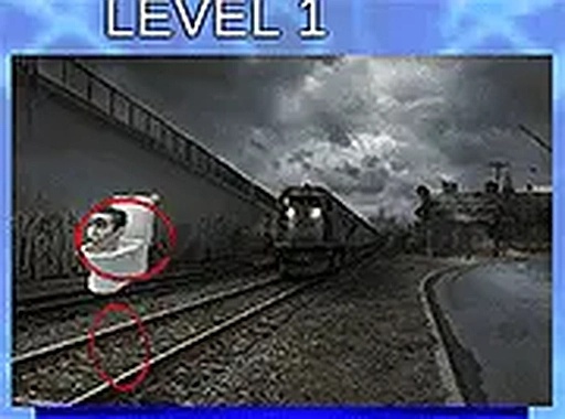Skibidi Toilet Five Difference Puzzle Game