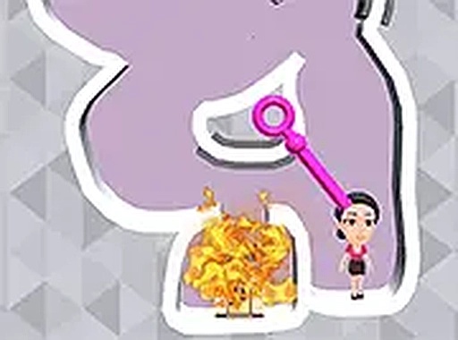 Pin Water Rescue Puzzle Game
