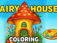 Fairy House Coloring Online Game