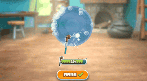 The Smurfs: Village Cleaning Puzzle Game